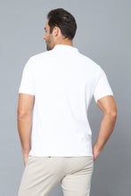 Load image into Gallery viewer, White Polo Shirt - REDTAG
