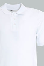 Load image into Gallery viewer, White Polo Shirt
