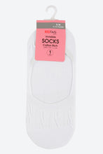 تنزيل الصورة على معرض الصور، White Plain Invisible Socks - REDTAG
