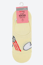 تنزيل الصورة على معرض الصور، Yellow Jacquard Invisible Socks - REDTAG
