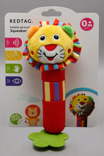 Load image into Gallery viewer, Lion Squeaker Toy With Teether for Active Babies
