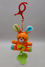 Load image into Gallery viewer, Rabbit With Clip and Teether for Active Babies
