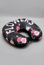 Load image into Gallery viewer, Soft Bead Flower Pattern Travel Pillow
