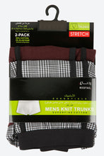 تنزيل الصورة على معرض الصور، Grey/Burgundy Hipster Trunks (2-Pack) - REDTAG
