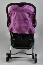 Load image into Gallery viewer, Purple Baby Stroller with Sun Shade
