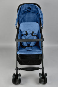 Blue Baby Stroller with Sun Shade