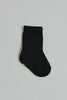 Black Full Length Socks (Pack of 4)