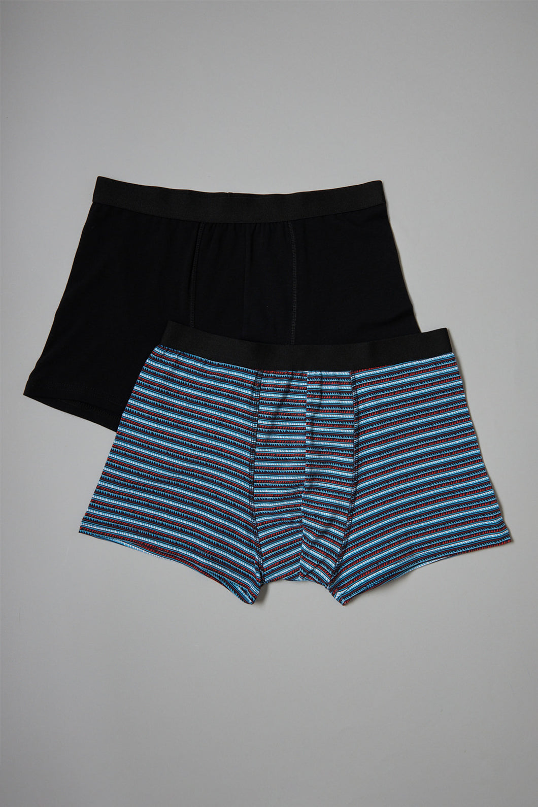 Black/Blue Hipster Trunk (2-Pack) - REDTAG