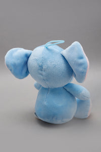 Sitting Blue Elephant Plush Toys for Newborns