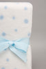 White/Blue Baby Blanket With Toy Rabbit - REDTAG