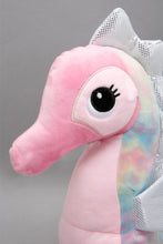 Load image into Gallery viewer, Pink Seahorse Plush Toy
