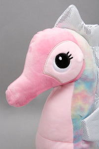 Pink Seahorse Plush Toy