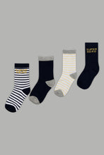 Load image into Gallery viewer, Assorted Full Length Socks (4-Pack) - REDTAG
