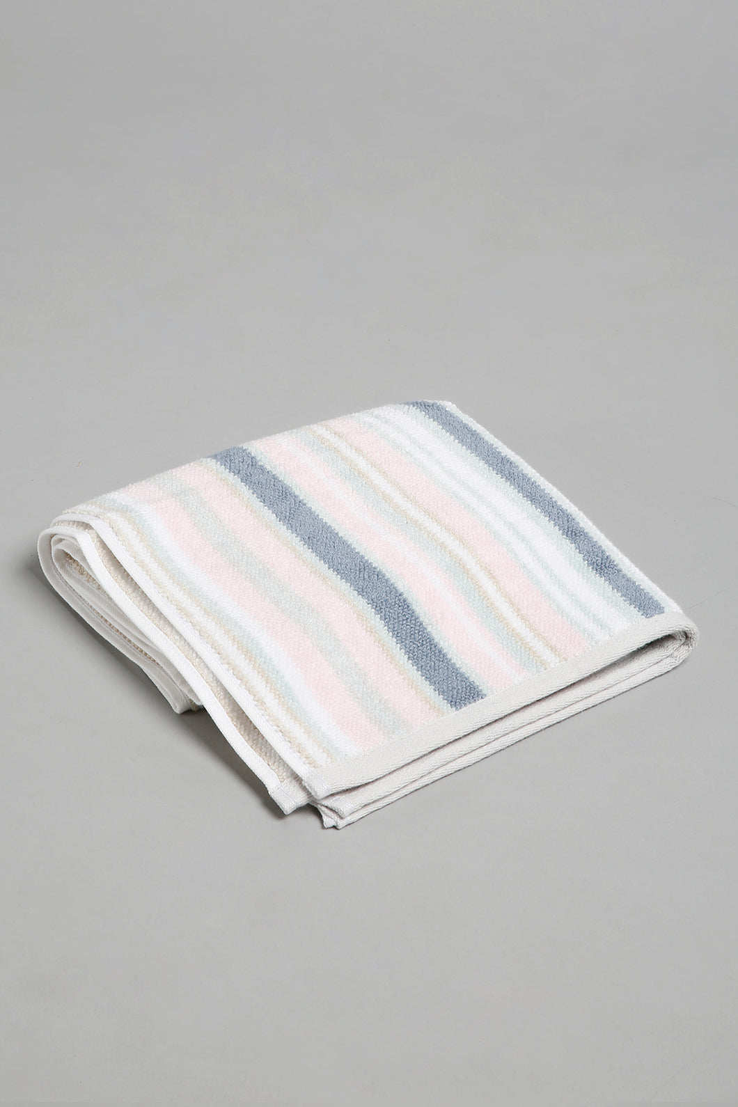 Multicolour Textured Cotton Hand Towel