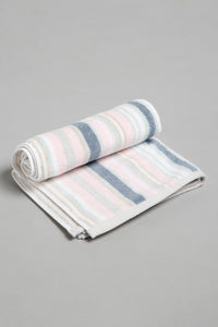 Multicolour Textured Cotton Hand Towel