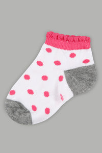 Assorted Printed Ankle Length Socks (4-Pack) - REDTAG