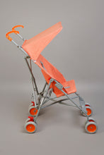 Load image into Gallery viewer, Peach Baby Buggy with Safety Belts
