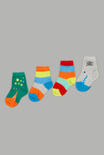 Load image into Gallery viewer, Assorted Ankle Length Socks (4-Pack) - REDTAG
