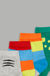 Assorted Ankle Length Socks (4-Pack) - REDTAG