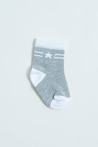 Assorted Ankle-Length Socks (Pack of 4)