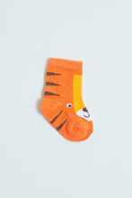 Load image into Gallery viewer, Animal Print Ankle-Length Sock (4-Pack)
