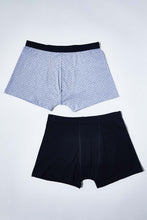 Load image into Gallery viewer, Black/Grey Hipster Briefs (2-Pack)
