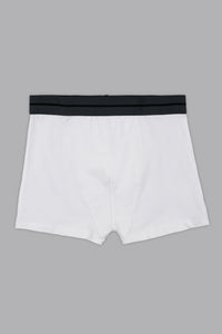 Assorted Plain Boxer Shorts (3-Pack) - REDTAG