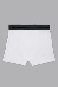 Assorted Plain Boxer Shorts (3-Pack) - REDTAG