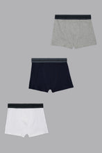 Load image into Gallery viewer, Assorted Plain Boxer Shorts (3-Pack) - REDTAG
