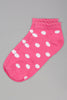 Pink/White Polka Dots Ankle Socks (2 Pack)