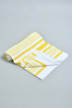 Load image into Gallery viewer, Yellow Stripe Bath Towel
