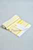 Yellow Stripe Bath Towel