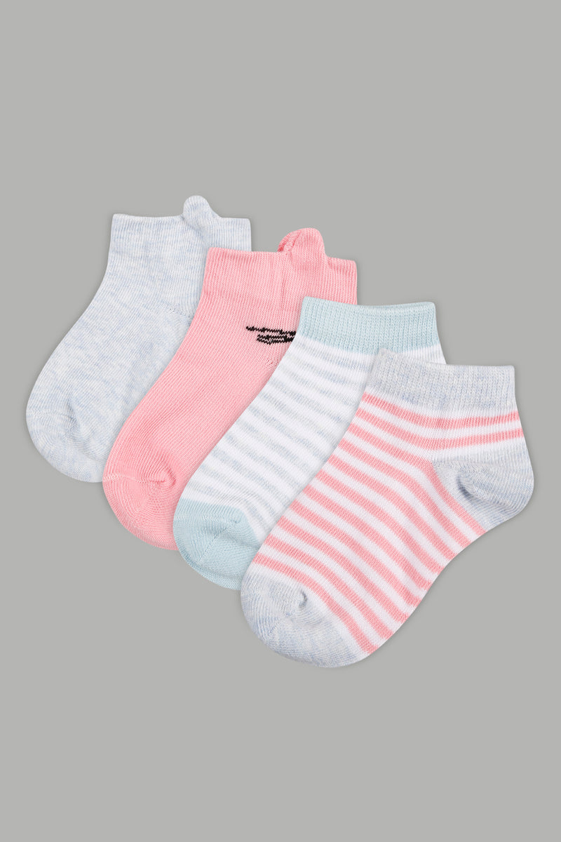 Assorted Ankle Length Socks (4-Pack) - REDTAG