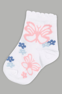 Assorted Design Print Socks (4-Pack) - REDTAG