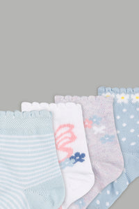 Assorted Design Print Socks (4-Pack) - REDTAG