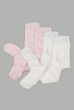 Load image into Gallery viewer, Pink and White Stocking (Pack of 2)
