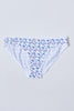 Blue/White Printed Bikini Briefs (Pack Of 5)