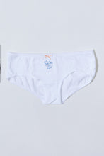 Load image into Gallery viewer, Blue/White Printed Boyleg Brief (Pack Of 5)
