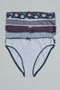 Assorted Print/Plain High Leg Brief (5-Pack)