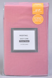 Pink Fitted Sheet (Single Size)