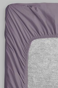 Purple Fitted Sheet (Double Size)