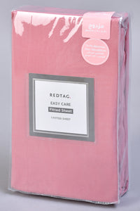 Pink Fitted Sheet (Double Size)