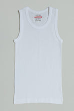 Load image into Gallery viewer, White Sleeveless Vests (3-Pack)
