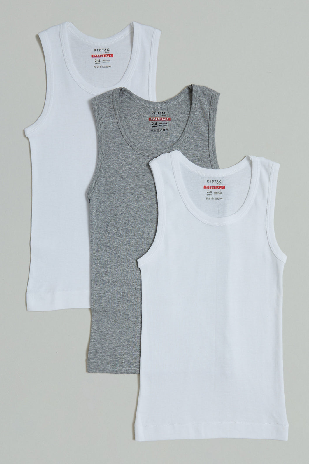 Assorted Sleeveless Vests (3-Pack)