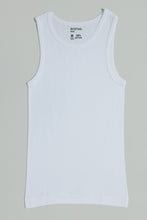 Load image into Gallery viewer, White Sleeveless Basic Vest (2-Pack)
