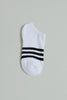 Grey/White/Black Ankle Socks (3-Pack)