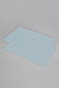 Teal Flat Sheet Set (King Size)