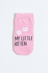 Assorted Little Kitten Socks (4-Pack)