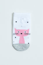 Load image into Gallery viewer, Assorted Little Kitten Socks (4-Pack)
