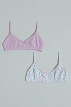 Load image into Gallery viewer, Grey Floral and Pink Bras (Pack of 2)
